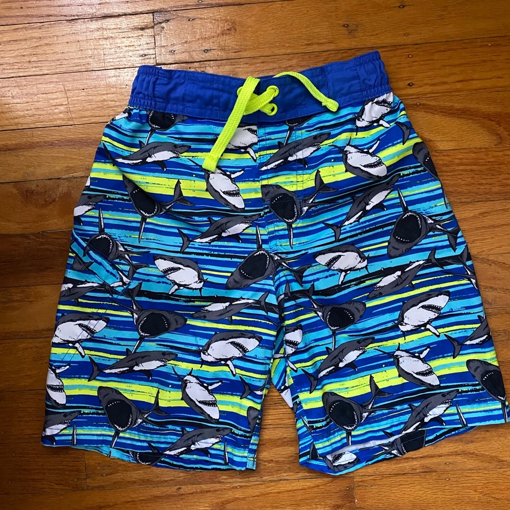 Boy Sharks Swim Shorts